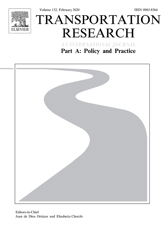 Transportation Research journal cover